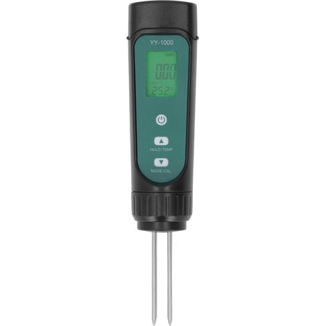 3-in-1-EC-Digitalbodenmessgerät (Thermometer, Hygrometer) mit hintergrundbeleuchtetem LED-Display für den Garten (1/5)
