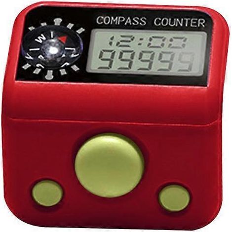 Compteur de tasbih électronique numérique à 5 chiffres pour musulmans (1/5)
