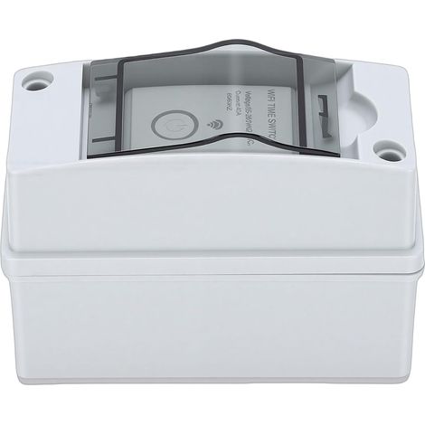 Support pour interrupteur programmable numérique WiFi Tuya APP 2P (1/4)