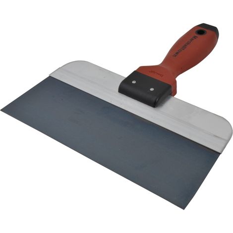 Marshalltown M3510D Blued Steel Taping Knife with DuraSoft® Handle, 250mm (10-inch) Professional Wall Finishing Tool