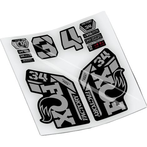 Fahrradaufkleber, langlebiges Vinyl, einfache Anwendung, Silber (1/2)