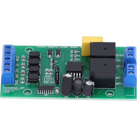 Contrôleur de moteur CC CW CCW 6V 12V 24V, module de pilotage à large tension 4V-40V pour levage avec limite (1/5)