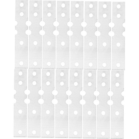 plaques de renfort plates pour portes équerres métalliques