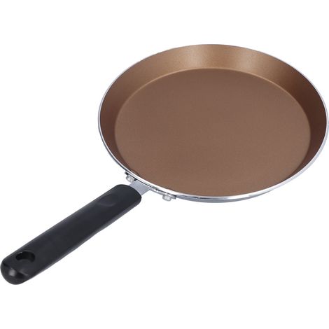 15 cm Antihaftpfanne für Mille-feuille-Crêpes, Steinbeschichtung, induktionsgeeignet, goldfarben (1/5)