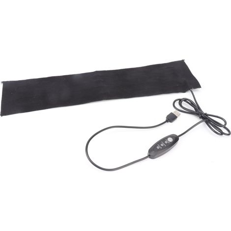 Housse Chauffante USB Pliable Fibre de Carbone 3 Niveaux Réglables Film Chauffant pour Épaule DC 5V (1/5)