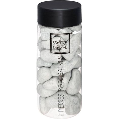 Deko-Steine - groß - Keramik - grau - 750g