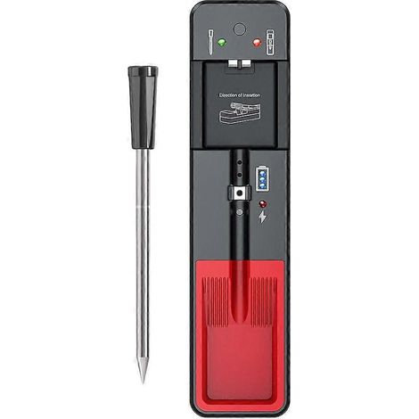 Wireless viande thermomètre numérique probe thermomètre bluetooth 360ft support app remote monitoring pour four, smoker (1/5)