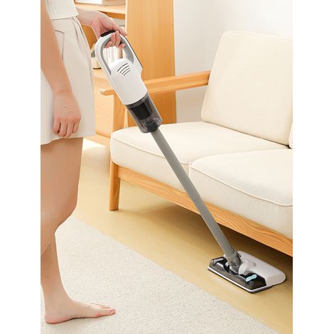 Aspiradora de mano inalámbrica, equipada con filtro y cepillo, para la limpieza de muebles, con tres niveles de succión.