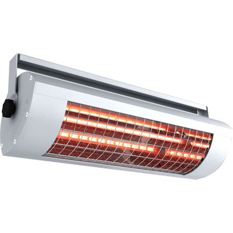 Solamagic ECO+ HP Infrarotheizstrahler 1400 Watt Kurzwellenstrahler Wand/Decke ECO+ HP 1400 W in titan 9100876