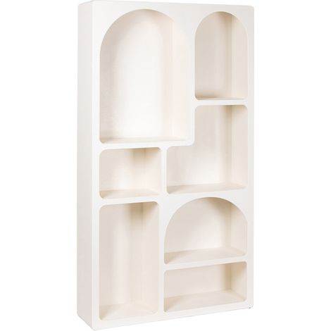 Signes Grimalt Estantería Muebles Mueble Estanteria Mueble Auxiliar Blanco 26x97x180cm 30921 (1/4)
