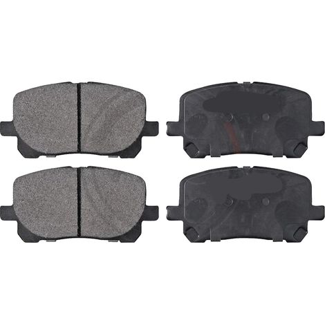 KIT PASTIGLIE FRENO ANTERIORI compatibile con TOYOTA AVENSIS VERSO (M2) / PASTIGLIE FRENANTI AUTO OEM P 83 061  P 83 043, / SOSTITUZIONE DIRETTA / BASSA POLVERE / SILENZIOSO