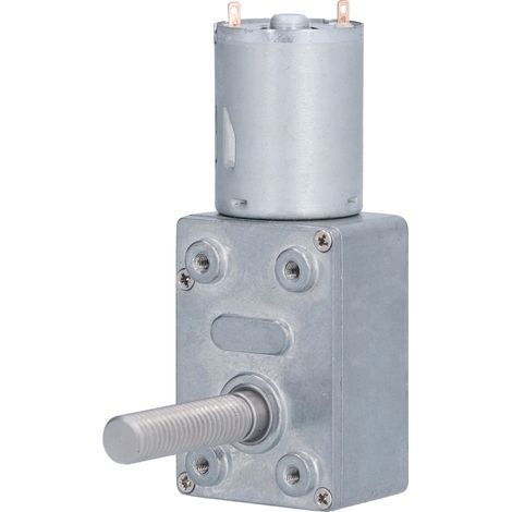 JGY370 Turbine Threaded Shaft Motor M8 Screw Low Speed SelfLocking Motor Shaft Length 33mm DC24V(150RPM )