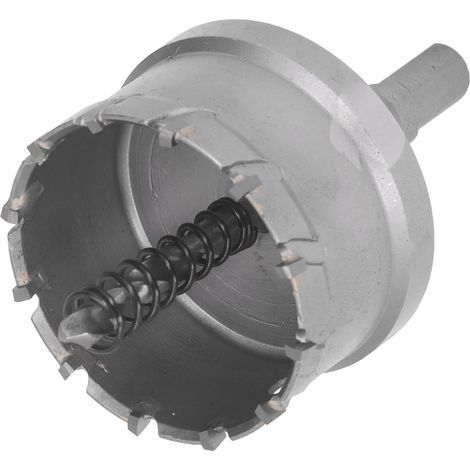 55-mm-Hartmetall-Lochsäge für Metall und Holz, Lochbohrer, professionelles Bohrwerkzeug (1/5)