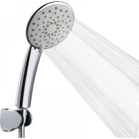 Wassersparender Hochdruck-Duschkopf, Hochdruck-Duschkopf mit 5 Duschmodi, Handbrause mit einstellbarem Wasserdruck (1/3)