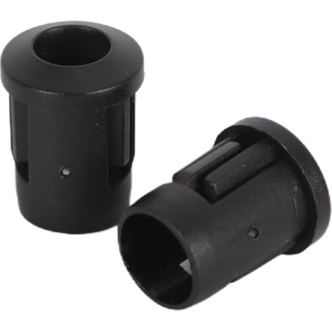 Lot de 150 supports de diodes en plastique de 5 mm, douille de lampe à diode électroluminescente noire, clip de montage pour panneau d'affichage (1/5)