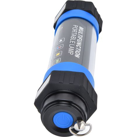 Lampe torche d'urgence, étanche IP68, rechargeable par USB, lampe de voyage et de camping multifonctionnelle et portable avec 6 modes d'éclairage (1/5)
