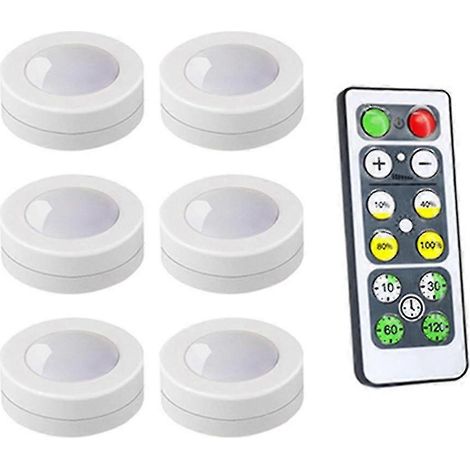 Lot de 7 lampes de chevet à détecteur de contact et à intensité variable sous meuble. (1/5)