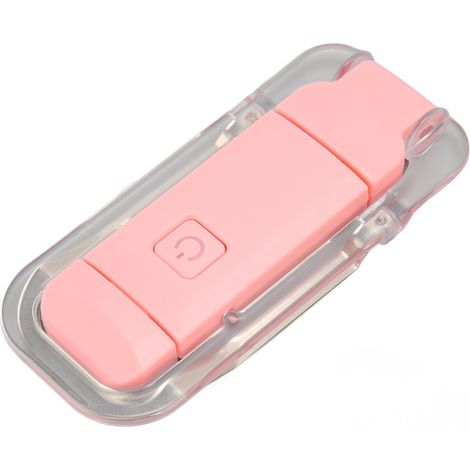 Ansteckbare Leselampe mit 3 Farbtemperaturen und 9 Helligkeitsstufen, USB-Ladefunktion, robuste Kunststoff-Anstecklampe für Bett, Reisen und Arbeit (1/5)