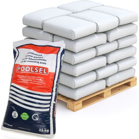 20x 25 kg POOLSEL® Meersalz für Salzwasserpools