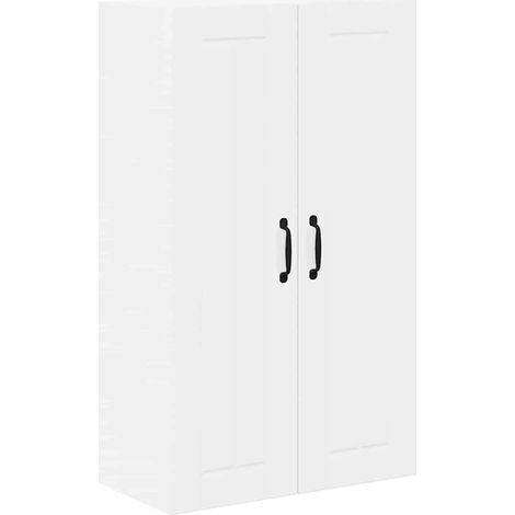 Meubles de Rangement,Armoire de cuisine avec étagère Blanc brillant 60 x 31 x 100 cm CFW392960 (1/5)