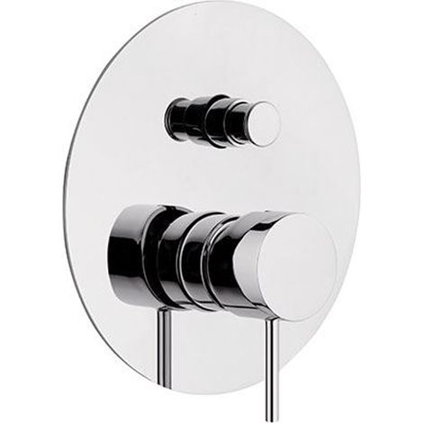 MONOCOMANDO INCASSO DOCCIA CON DEVIATORE LINEA NEXT Misura: Cromo (1/2)