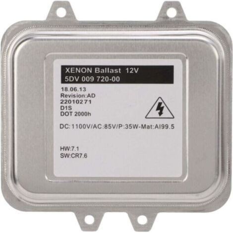Centralina di controllo ballast per fari allo xeno HID D1s 5DV00972000 12V, ricambio per serie 5, 6 e 7.