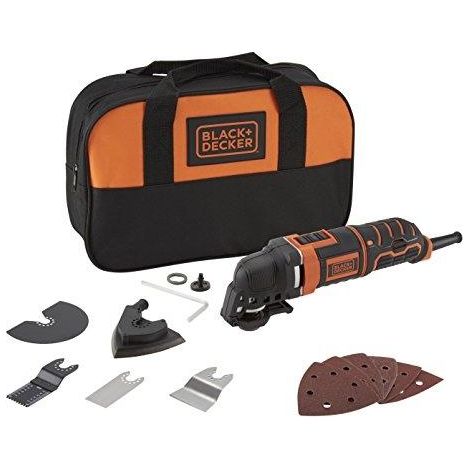 UTENSILE ELETTRICO MULTIFUNZIONE B+D MT 300 SA2 + BORSA E ACCESSORI