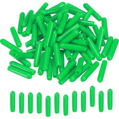 3mm Caoutchouc Fin Capuchons Couvercle PVC Vinyle Vis Filetage (1/5)