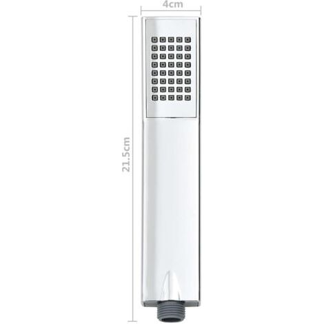 Cabezal de ducha de mano, cabezal de ducha, cabezal de ducha, cabezal de ducha, accesorios de baño, cromado (1/4)