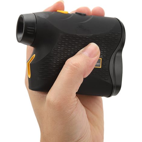 Télémètre laser télescopique, télémètre portable de haute précision pour le golf en extérieur, verrouillage du drapeau jusqu'à 500 mètres. (1/5)