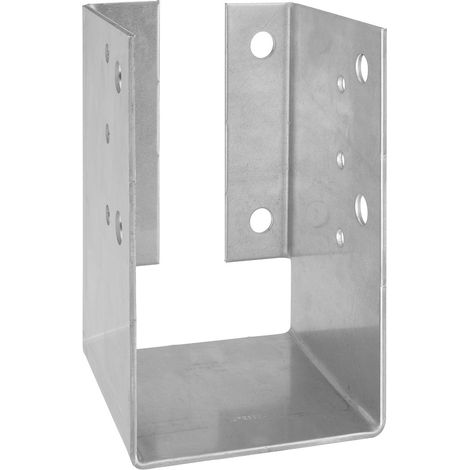 Simpson Strong Tie – Sabot de charpente à ailes intérieures pour lamellé-collé – Acier galvanisé S250GD – Épaisseur 4 mm – Largeur 120 à 225 mm – Installation par boulons (1/4)