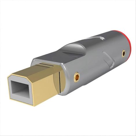 Décodeur audio HiFi, câble de données USB plaqué or 24 carats, connecteur USB type A/B/AB/USB 2.0, prise jack, port de queue, socket B51 (1/5)