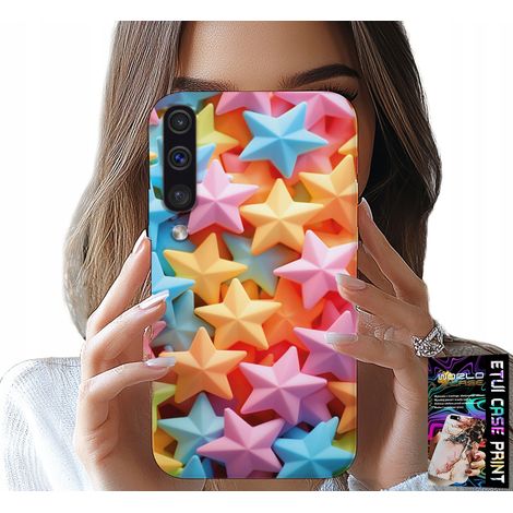 Coque pour Samsung A50 / A30S - Coque étoiles colorées + film protecteur (1/5)