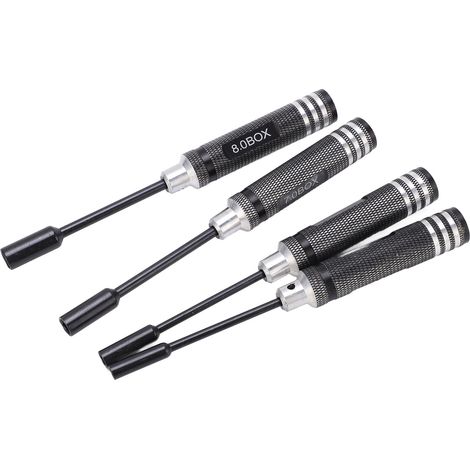 Jeu de douilles hexagonales et embouts cruciformes - 4.0mm, 5.5mm, 7.0mm, 8.0mm - Coffret de clés à douilles (1/5)