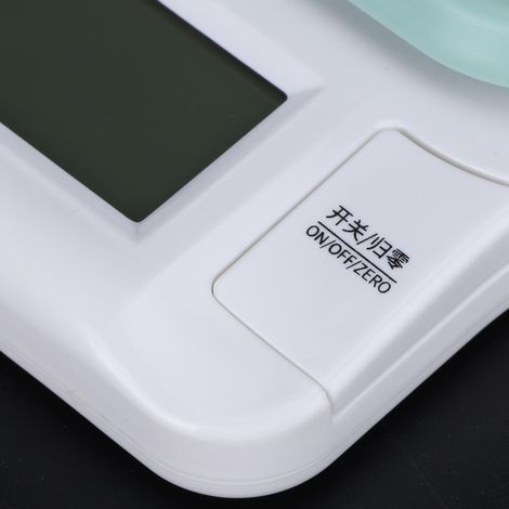 Tragbare elektronische Küchenwaage mit LCD-Bildschirm zum Wiegen von Lebensmitteln (1/5)