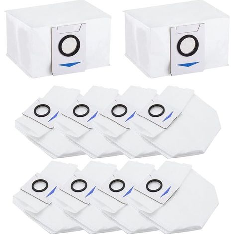 Pack de de 10 Sac d'aspirateur Accessoires pour Deebot X1 Omni / X1 e Omni / T20 Omni, XU, Aspirateur Accessoires de Rechange Sac à poussière - KZQ (1/4)