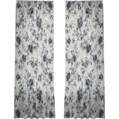 Cartello per porta con motivo a foglie e fiori, dimensioni 130x213 cm.