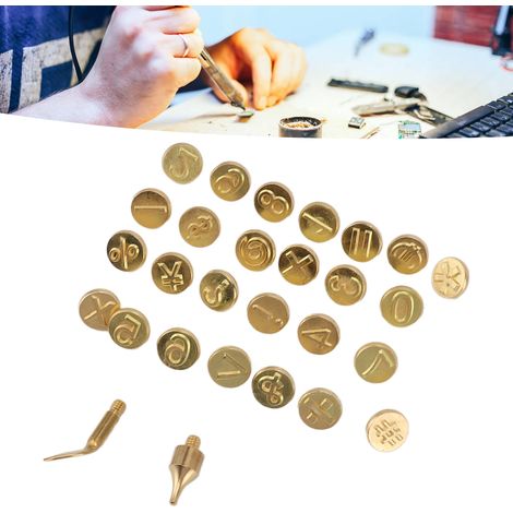 Digitaler Gravierkopf für Lötkolben, Wärmeübertragungs-Pyrographiekopf, DIY-Gravierwerkzeug (1/5)