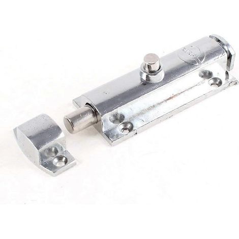 Verrou de porte automatique pour 1 maison, trou de fixation pour charge, bouton-poussoir, robuste et pratique, fabrication utile (1/5)