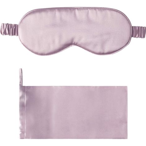 1 Masque de sommeil, Soie de mûrier, Doux et léger, Hypoallergénique, Pour voyage et bureau (1/5)