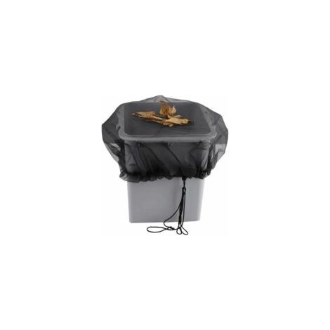 Zanzariera da giardino per esterni, set di 2 zanzariere da giardino per esterni, secchio, foglie, 95 cm - Crezuo