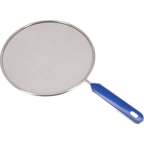 Ecran Anti-éclaboussures - Filtre Huile Cuisine - Couvercle Écran Poêle - Acier Inoxydable - 21 cm (1/5)