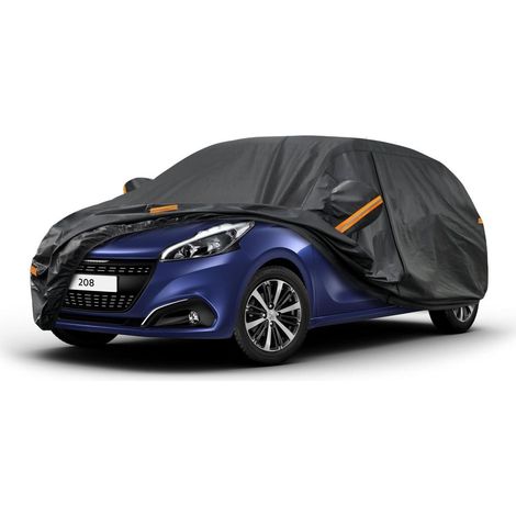 Autoplane Wasserdicht Atmungsaktiv für Peugeot 208 (2012-2025) mit Reflektoren (1/5)