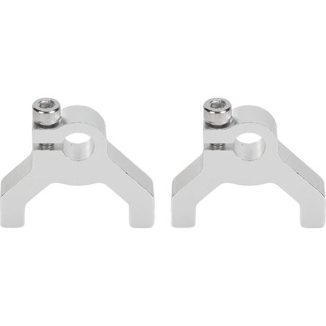 2 supports de serrage unilatéraux double poteau en tube aluminium pour robot DIY 3400-0032-0008 (1/5)