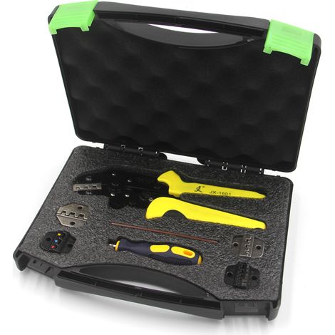Pince à sertir professionnelle PARON pour fils, pince à sertir à cliquet pour cosses, outil de sertissage pour embouts de câble (1/2)
