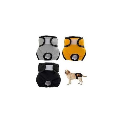 Wiederverwendbare, hygienische Hundewindel, Größe XL, auslaufsicher und waschbar (1/5)