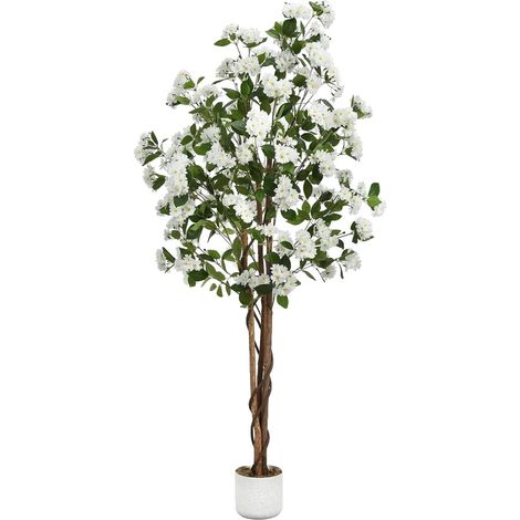 Albero di osmanto artificiale, design realistico, decorazione a bassa manutenzione, 180 cm (1/2)
