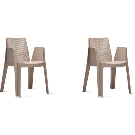 garbar PLAY Set 2 Silla Con Brazos Interior, Exterior Arena