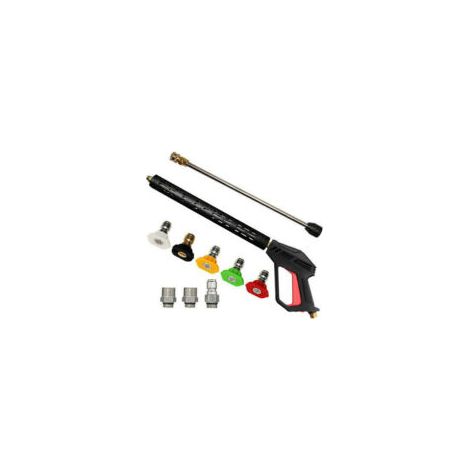 Pistolet de nettoyage haute pression, caractéristiques incluses : kit- Crezuo (1/4)