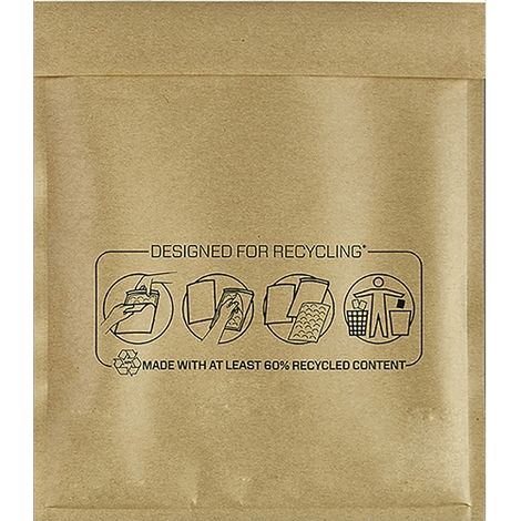 Embalaje de 100 Bolsas de burbujas Nº15 220x260mm